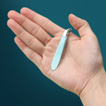 Small Nail Cuticle Scissors Tweezers Mini Nail Clipper Cutter Trimmer for Finger &Toe Dead Skin Remove Pedicure Tools