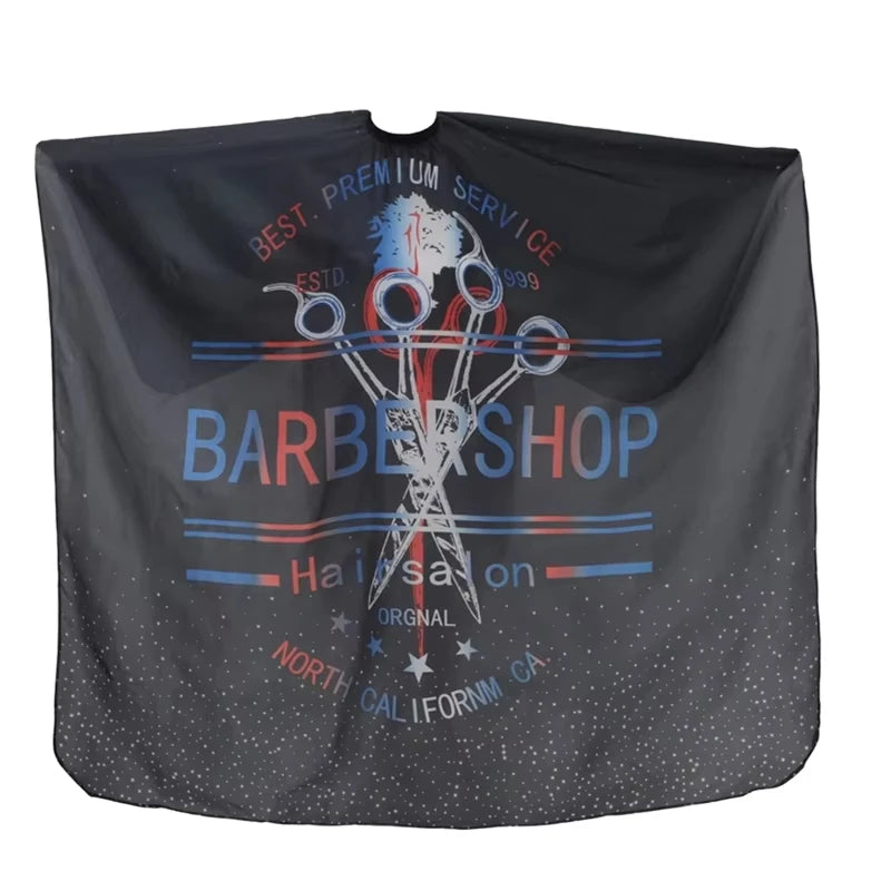 1pc Barber Cape - Waterproof Hairdressing Cape & Haircut Gown Cloth for Hair Styling