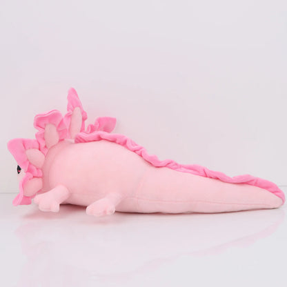 45cm Pink Axolotl Plush Toy Kawaii Axolotl Plush Dolls Soft Stuffedl Plush Animal Toys Kids Girls Christmas Birthday Gift Toy
