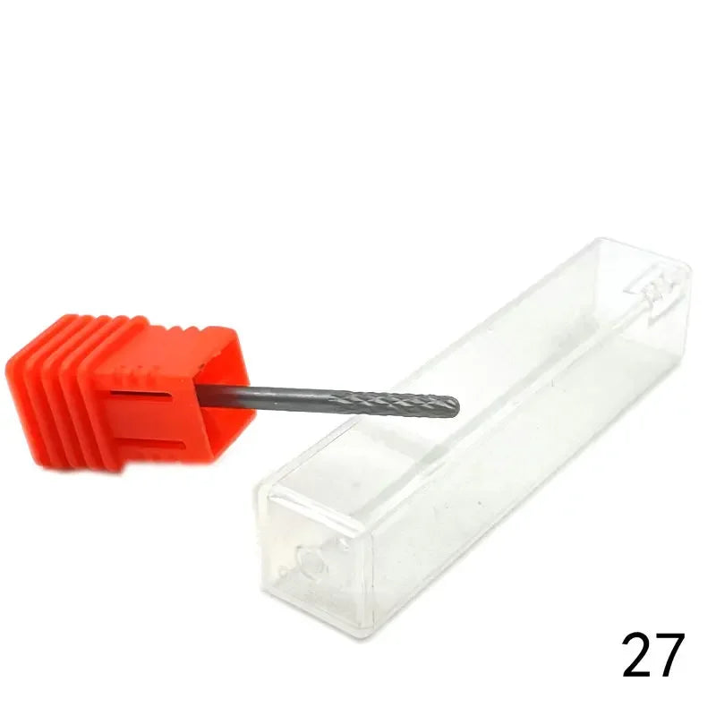 33 Style Choice Tungsten Carbide Nail Drill Bits Machine Nail Cutter Nail File Manicure Carbide Nail Drill Bit Dental Burs