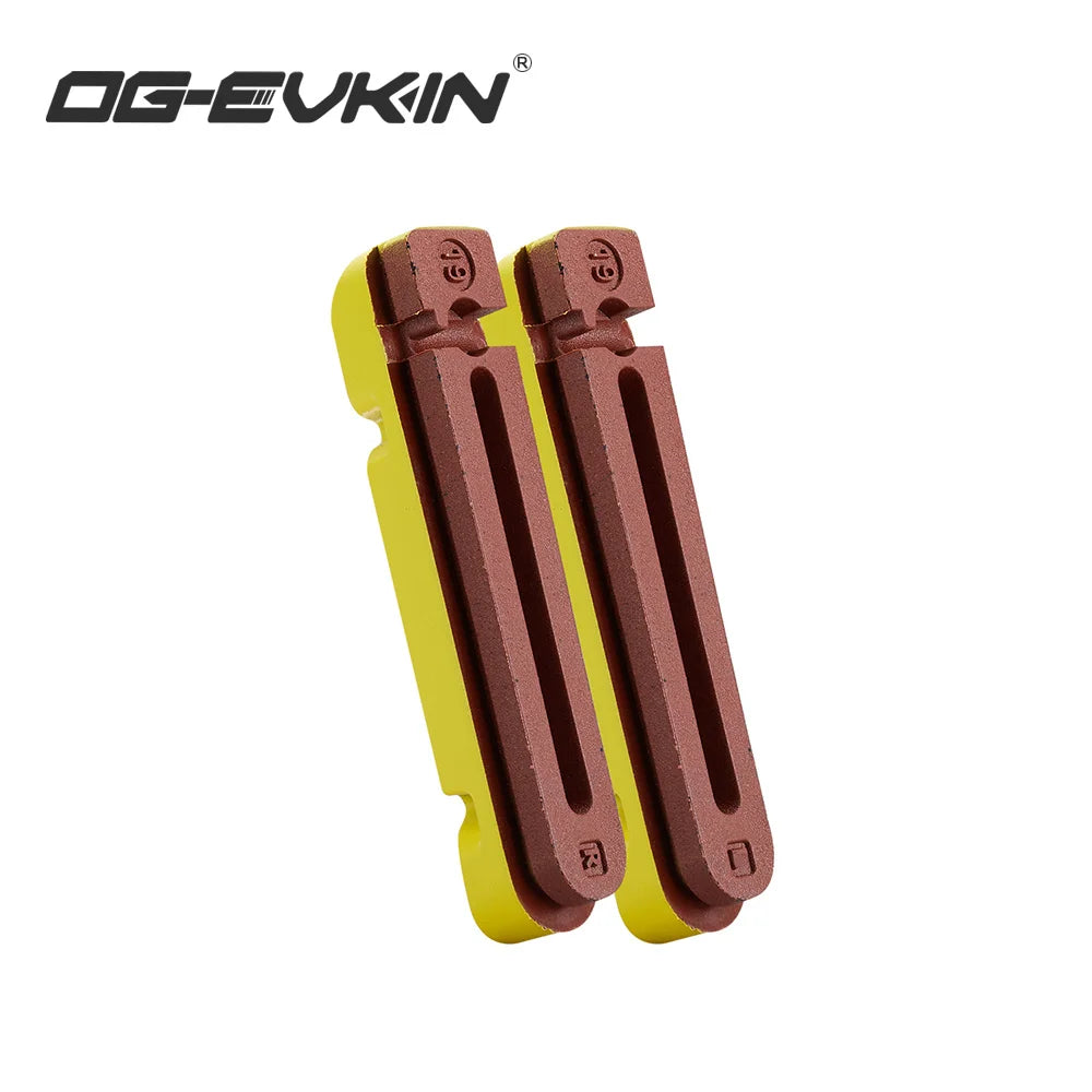 OG-EVKIN One Pair Carbon Brake Pads V-Brake Carbon Wheel Pads Fit For Shimano SRAM and CHAMPION Bicycle Carbon Rims Brake