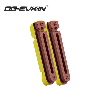 OG-EVKIN One Pair Carbon Brake Pads V-Brake Carbon Wheel Pads Fit For Shimano SRAM and CHAMPION Bicycle Carbon Rims Brake