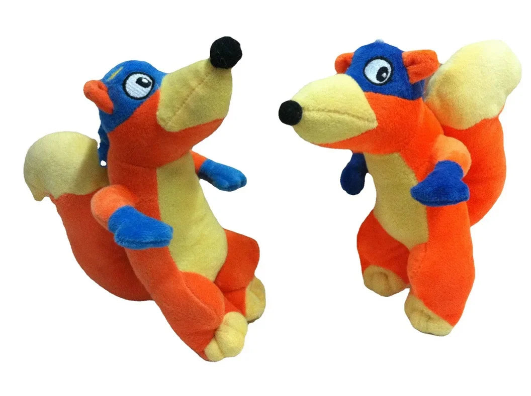 Hot Sale 25cm Genuine Love Adventure of Dora Monkey Boots Swiper Plush Toys Stuffed Soft Anime Dolls for Kids Birthday Gifts