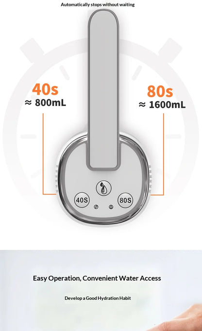 HOMEFISH Electric Household Folding Water Pump Bucket Automatic Water Dispenser Small Water Outlet for Home Use