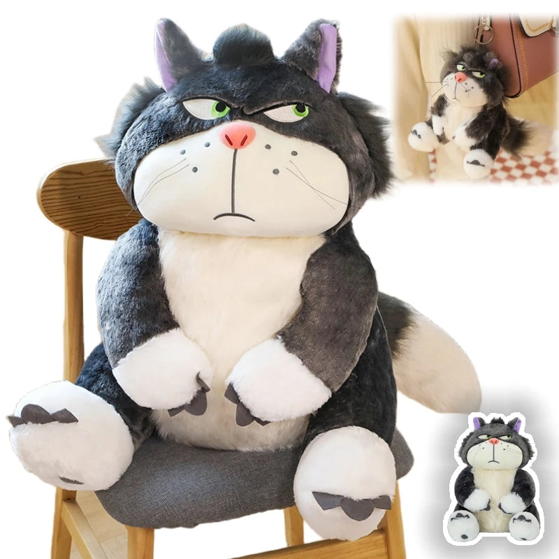 Kawaii  Lucifer Cat Plush Toys Princess Dream Stuffed Kitten Animals Dolls Funny Birthday Xmas Gifts for Girls Room Decoration