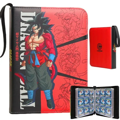 400pcs/900pcs Anime Dragon Ball Card Album Book Collection Card Storage Folder Hold Vegeta Iv Game Cards Binder Holder Kids Gift