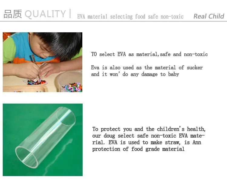 500pcs 5mm Hama Beads Perler Fuse Iron Beads GREAT KID FUN.Diy Intelligence Educational Toys Puzzles