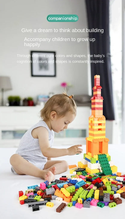 125g/250g Building Blocks Bulk Lot Pack Bricks Block Plate Creative Toy Small Particles Bulk Compatible Legoeds DIY Kit for Kids