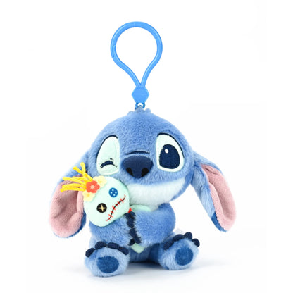100% Genuine Disney Stitch Scrump Angel Cartoon Blue Stitch Plush Toy Authorized Doll Stich Cute Birthday Gift High Quality