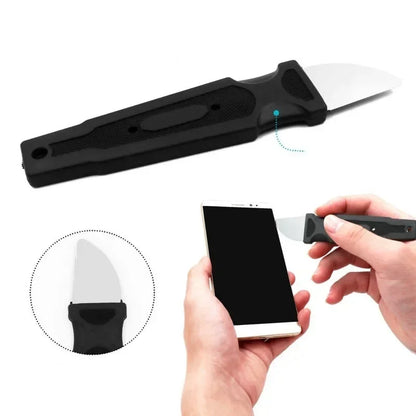 Disassembly Tool With Handle Thin Metal Prying Blade A Professional Disassembly Tool For Mobile Phones Computers And LCD Screens