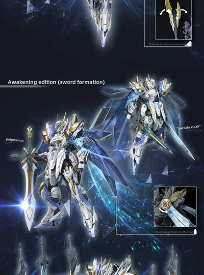 SNAA Knights of The Round Table Percival Tristan Achilles Lancelot Model Kit Collectible Action Figure with Dual Armor Modes