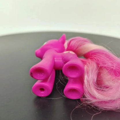 Original Hasbro My Little Pony Anime Figures Cute Twilight Sparkle Rainbow Fluttershy Pinkie Pie Rarity Collect Model Toy Gift