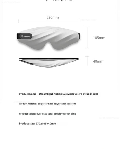 New Dreamlight 4S Pro Eye Mask Sleep 3D Stereoscopic Sleep Aid for Men Women Adult Adjustable Portable Full Blackout Eye Mask