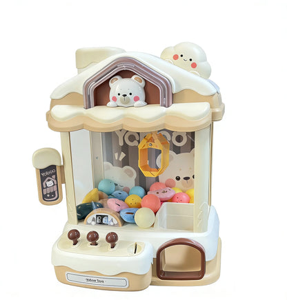 Automatic Mini Claw Machine Toys for Children Coin Operated Play Game Arcade Crane Doll Machines Kids Birthday Christmas Gifts
