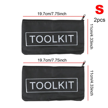 Multi-function Portable Bag Hardware Toolkits Small Tool Bag Waterproof Organizer High Quality Zipper Canvas Oxford Storage Bags