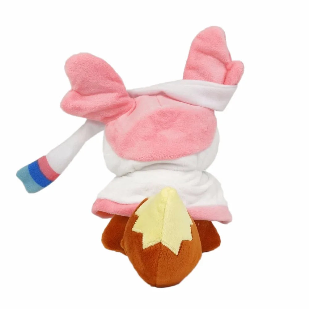 7 Styles 8" Pokemon Eevee Poncho Umbreon Espeon Jolteon Vaporeon Sylveon Flareon Plush Doll Stuffed Toys