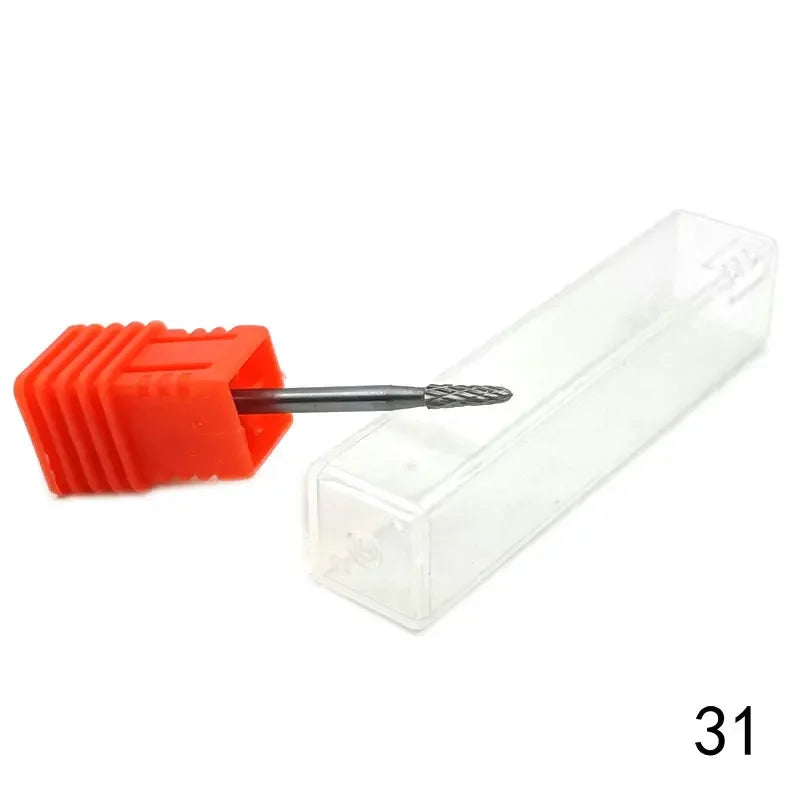 33 Style Choice Tungsten Carbide Nail Drill Bits Machine Nail Cutter Nail File Manicure Carbide Nail Drill Bit Dental Burs