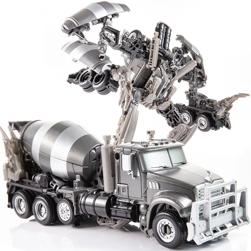 AOYI Oversize 8 IN 1 Transformation GT Devastator Toy Action Figure Cool Robot KO Excavator Model Kid Adult Gifts