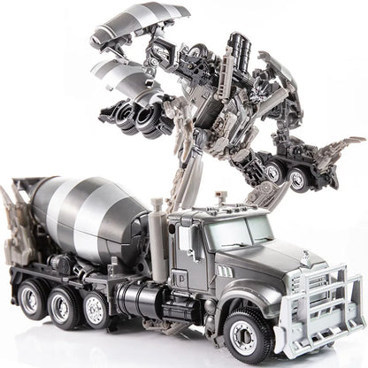 AOYI Oversize 8 IN 1 Transformation GT Devastator Toy Action Figure Cool Robot KO Excavator Model Kid Adult Gifts