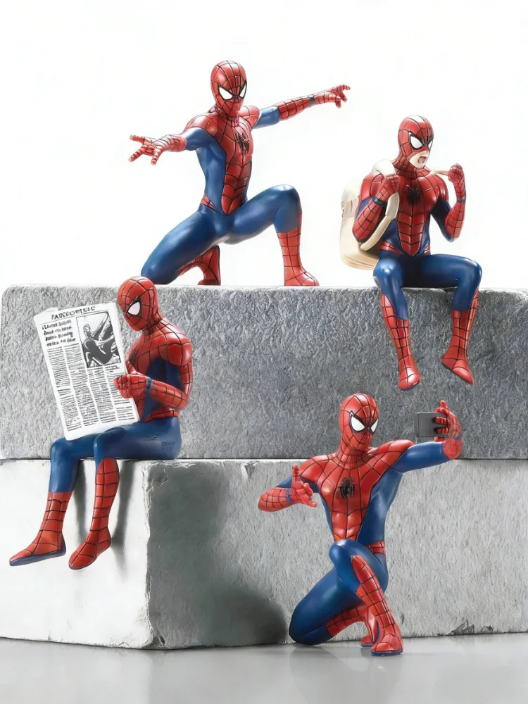 u HOT Hasbro Marvel Spider Man Superhero Spiderman 7-9cm Action Figure Spider-Man Anime Collection Mini Toys Model Children Gift