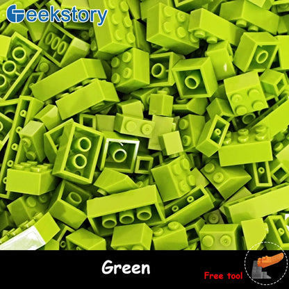 125g/250g Building Blocks Bulk Lot Pack Bricks Block Plate Creative Toy Small Particles Bulk Compatible Legoeds DIY Kit for Kids