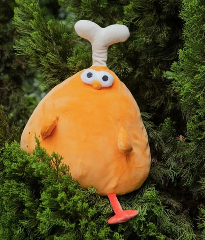 New Chicken&Leg Chicken Soft Gingerbread Chicken Dolls Decor Cartoon Simulation Fruit Animals Stuffed Toy Pillow Birthday Gifts