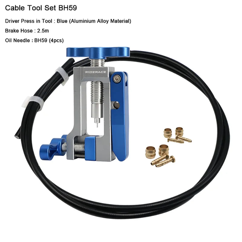 RIDERACE Bicycle Brake Repair Tool Hydraulic Hose Needle Driver Cutter MTB Bike Cycling For Shimano SRAM AVID Magura BH90 BH59
