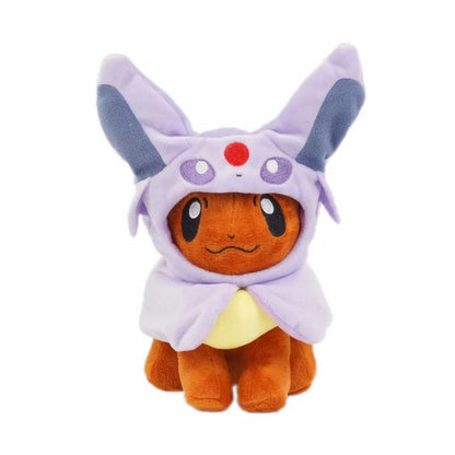 7 Styles 8" Pokemon Eevee Poncho Umbreon Espeon Jolteon Vaporeon Sylveon Flareon Plush Doll Stuffed Toys