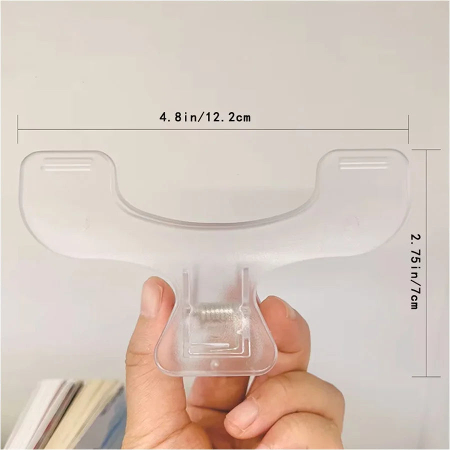1pc bookcase, color multi-functional student classification folder, organization storage fixed memo test paper folder