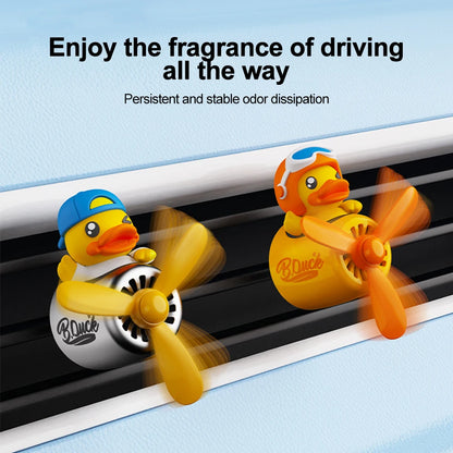 Cool Bear Pilot Car Air Freshener Rotating Propeller Air Outlet Perfume Fragrance Flavoring 자동차 공기 청정기 Accessories 방향제 차량용