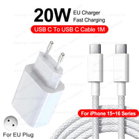20W For iPhone 15-16