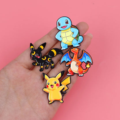 Cute Cartoon Animals Elf Enamel Pin Anime Brooches Woman Backpack Accessories Bags Badge Fashion Lapel Jewelry Gifts