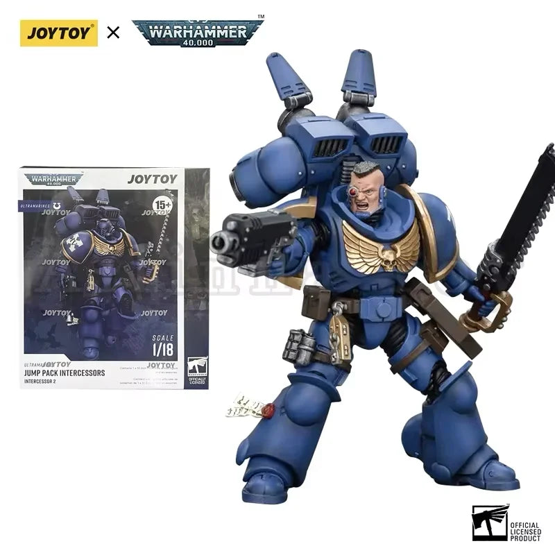 JOYTOY 1/18 Action Figure The Horus Heresy 40K New Ultra Squads & Mechas Lieutenant Titus Anime Military Model