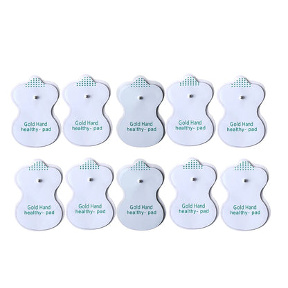 10/20pcs Electrode Pads Reusable Massage Patch for Tens Electrodes Digital Machine Massage 3.5mm Plug Body Massager Accessories