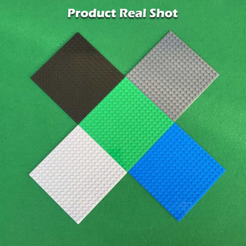 32x32x16x16 Dots Classic Base Plates MOC DIY Plastic Bricks Baseplates City Dimensions Building Blocks Figures Construction Toys