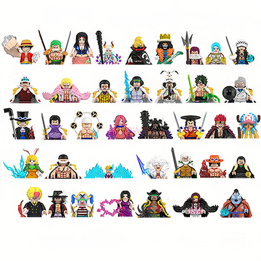 40 Style Anime One Piece WM6189 WM6188 Japanese Cartoon Series Character Figure Action Doll Model Children's Toy Gift