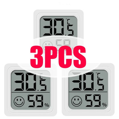 LCD Digital Thermometer Hygrometer Indoor Room Electronic Temperature Humidity Meter Sensor Gauge Weather Station for Home