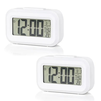 Electronic Alarm Clock Elderly Student Luminous Clock Silent Large Characters Creative Children Smart Home Bedside Alarm Clock