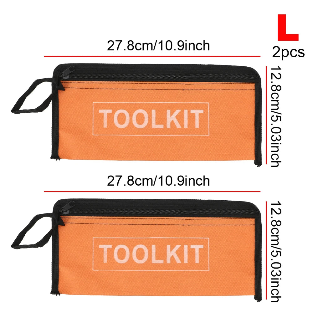 Multi-function Portable Bag Hardware Toolkits Small Tool Bag Waterproof Organizer High Quality Zipper Canvas Oxford Storage Bags