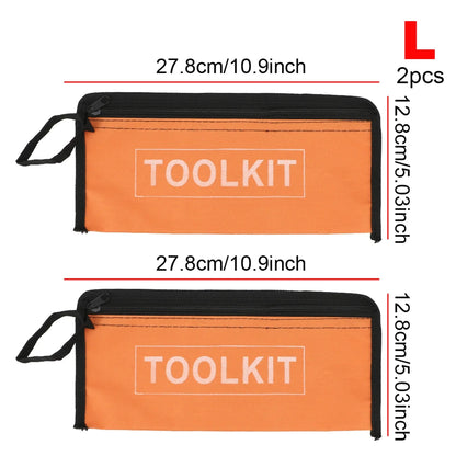 Multi-function Portable Bag Hardware Toolkits Small Tool Bag Waterproof Organizer High Quality Zipper Canvas Oxford Storage Bags