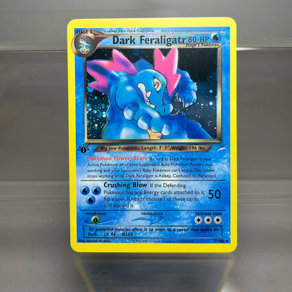 Neo Destiny Charizard PTCG Single Collection Card 1st Edition 1996 Tyranitar Gengar Card PKM Proxy Cards Toys Gifts
