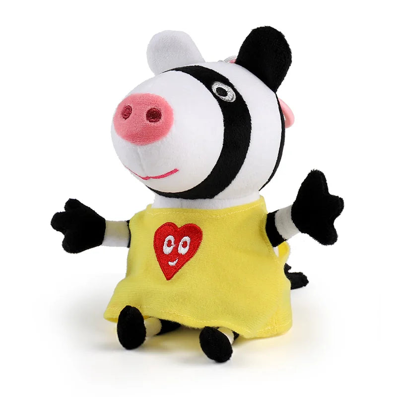 Genuine Peppa Pig Evie 12-19cm Evy Peppa George dinosaur Bear daddy mammy Boys Girls Birthday Gift Toys Christmas Doll Hot sale