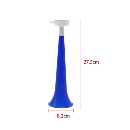 1x Cheer Plastic Horn Football Game Fans Cheerleading Props Vuvuzela Soccer Sports Tournam Children Kids Trumpet Random Color