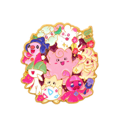 Cartoon Elf Enamel Pin Cute Anime Brooches Woman Backpack Accessories Bags Badge Fashion Lapel Jewelry Friends Gifts