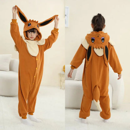 Pokemon Costumes Boys Girls Onesie Anime Kigurumis Charizard Outfit Carnival Halloween Jumpsuit Cute Pajama Party Suit