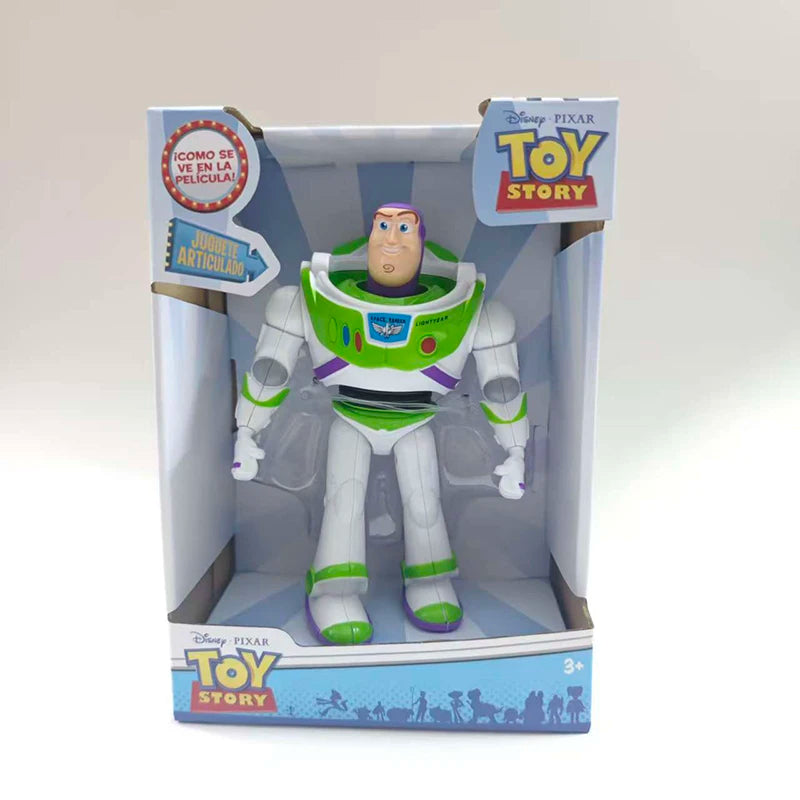 Hot Sales Toy Story 3 Buzz Lightyear Woody Anime Figure Toy Model Statue Ornament Pendant Action Doll Collection Kids Xmas Gift