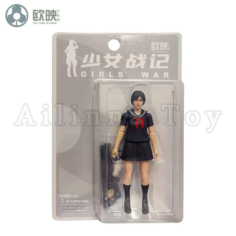 Ou Ying Studio 1/18 Planet Green Valley PGV 3.75inch Action Figure Girls War EFSA Female Figures Anime Model
