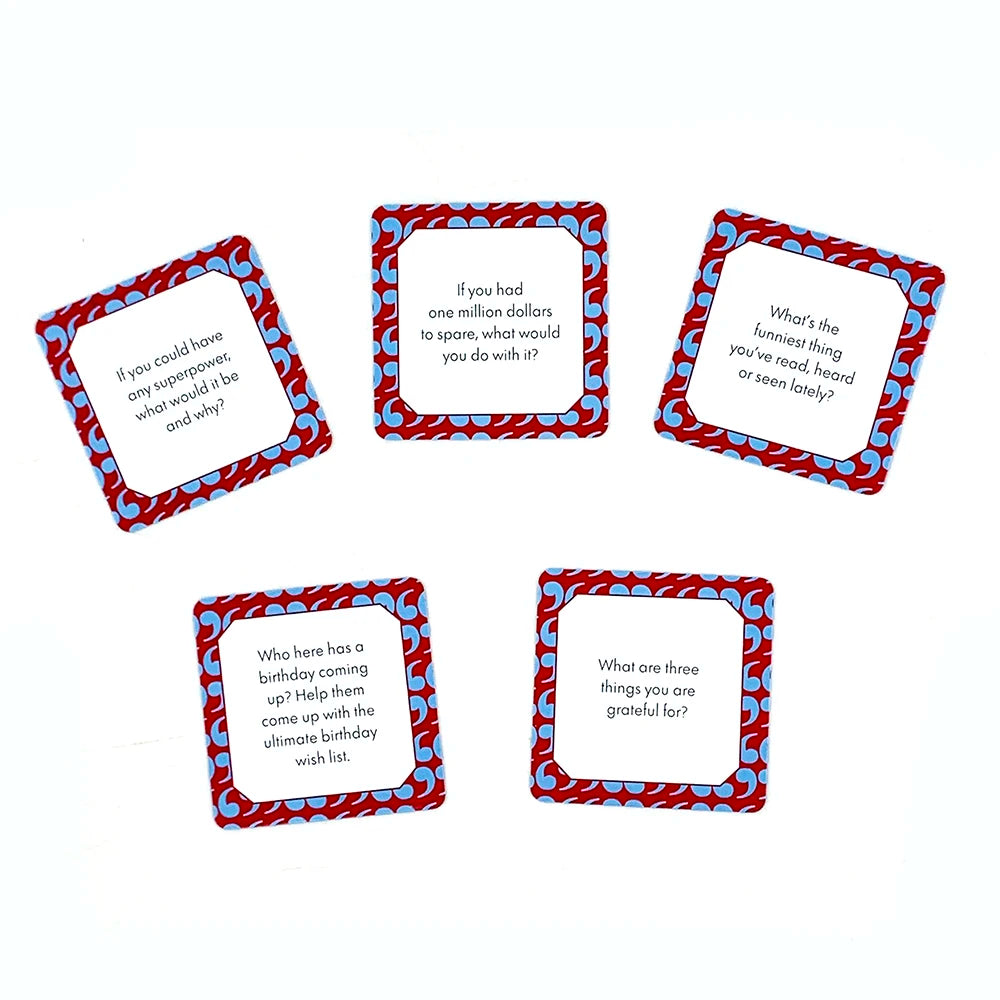 Mini Size Riddle Me This Card Game With 50 Fun Dilemmas (A Conversation Card Game Party Game For Adults And Families)