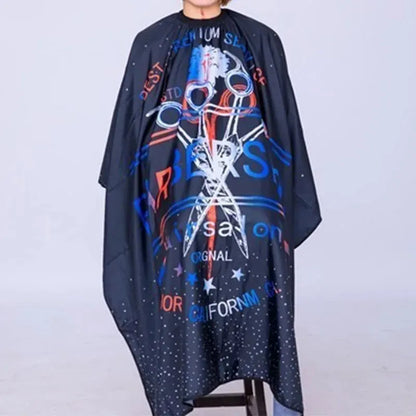 1pcs Barber Cape Waterproof Hairdressing Cape Haircut Gown Cloth For Hair Styling