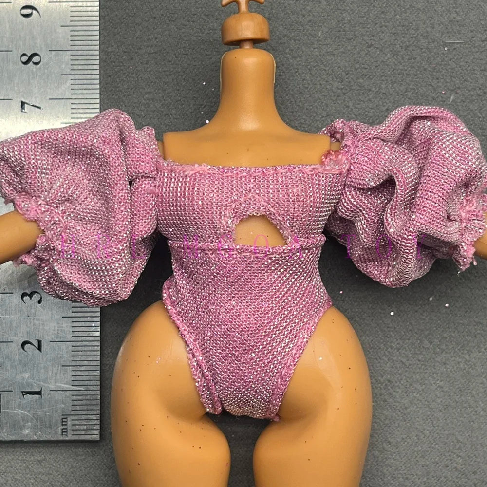 Original 24cm OMG Big Sister Doll Clothing Girl DIY Fashion Change Festival Gift Toy